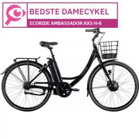 
							
								Ecoride Ambassador
								
									- Bedste damecykel
								
							
						