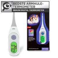 
							
								Braun Digital Stick Thermometer PRT2000
								
									- Bedste armhuletermometer
								
							
						