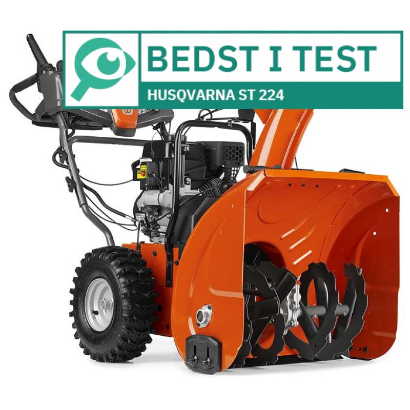 Husqvarna ST 224
- Bedste mellemklasse-sneslynge