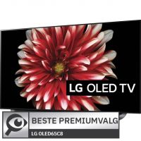 
							
								LG OLED65C8
								
									- Bedste premium-TV
								
							
						