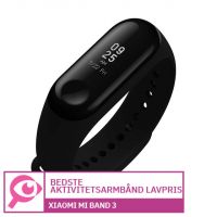 
							
								Xiaomi Mi Band 3
								
									- Bedste aktivitetsarmbånd lavpris
								
							
						